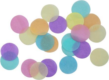 Riethmüller Konfetti Pastel Rainbow Papier 15 g
