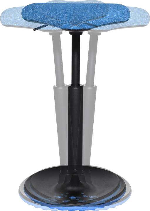 Produktbild Topstar Hocker Sitness H1 Triangle blau SH306 CV6