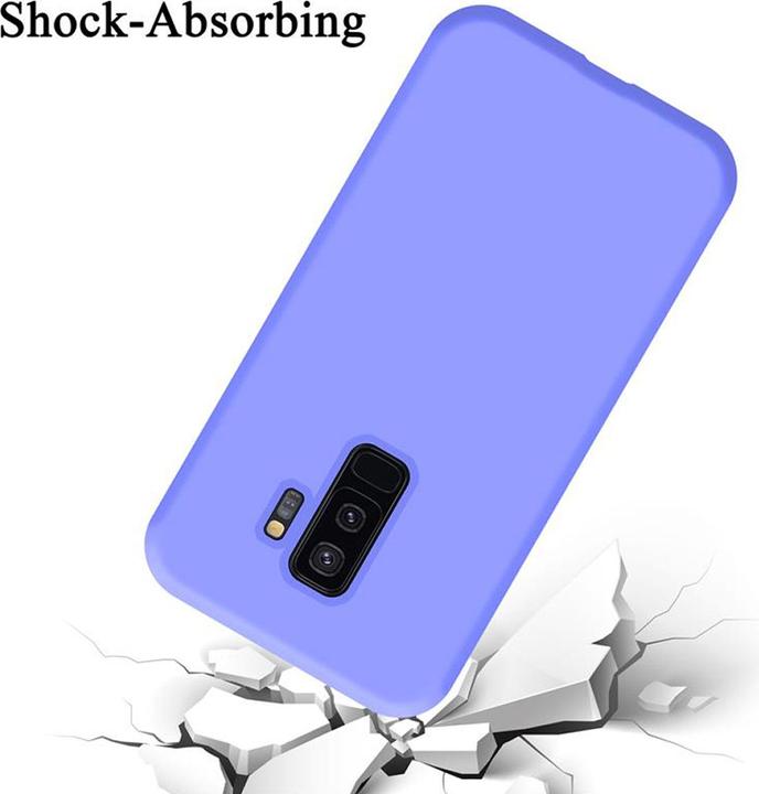 Actual product image Cadorabo TPU Liquid Silicone Case Cover (Samsung Galaxy S9+)