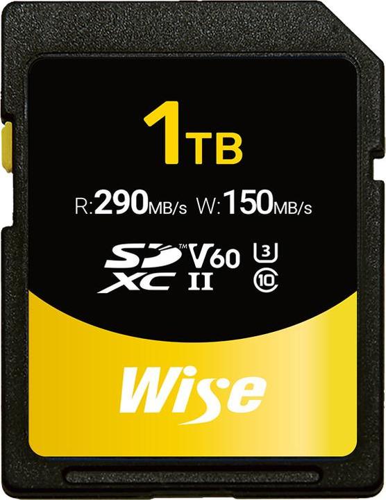 Produktbild Wise 1TB SDXC UHS II V60 Memory Card (1000 GB, SDXC, U3, UHS-II)