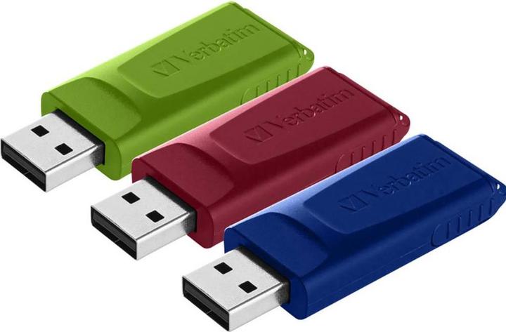 Produktbild Verbatim Slider (3er Pack) (16 GB, USB-A, USB 2.0)