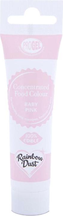 Actual product image Rainbow Dust Progel Gel Colour Baby Pink
