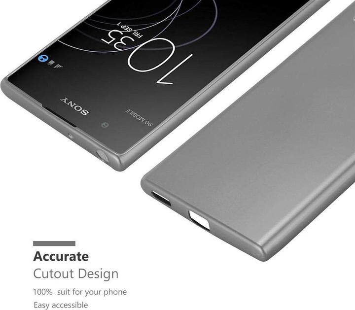 Productafbeelding Cadorabo TPU matte metalen hoes (Xperia XA1 Plus)