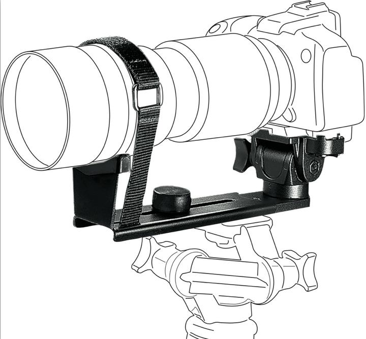 Actual product image Manfrotto 293, Support for telephoto lenses incl. 234C head (Others)