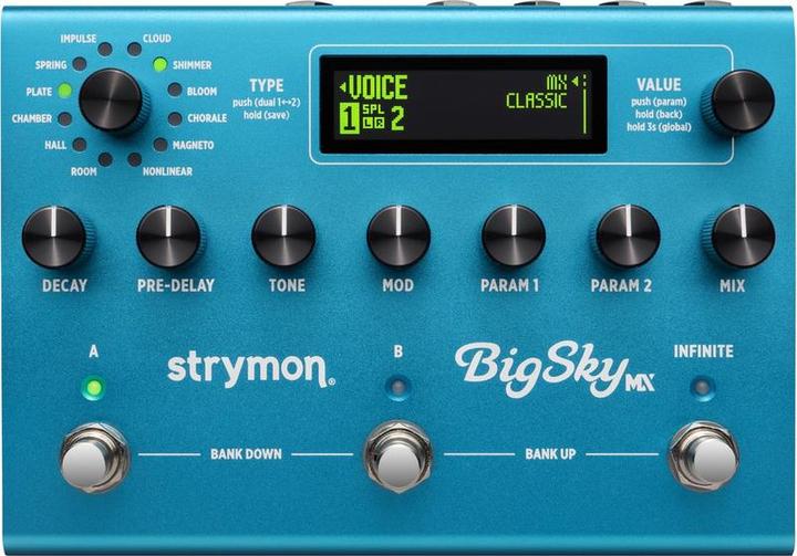 Actual product image Strymon Big Sky MX