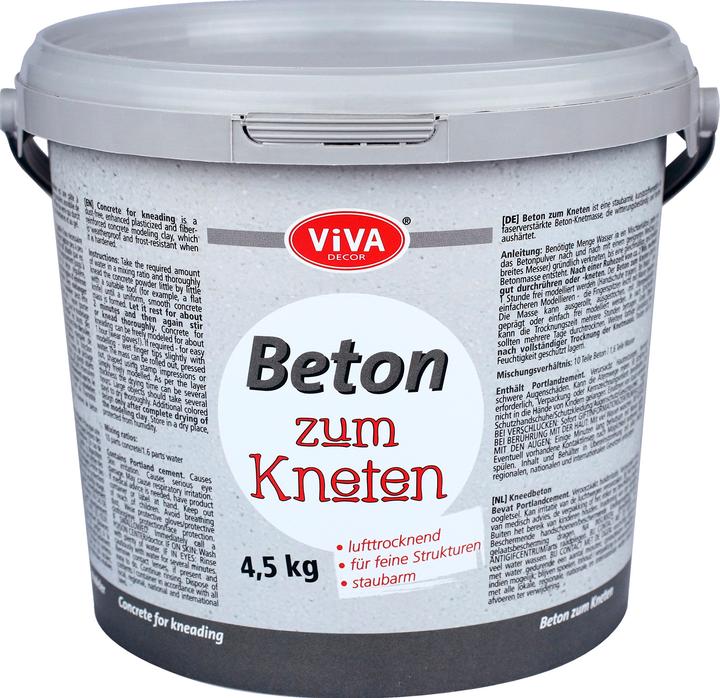 Actual product image Viva Decor Concrete for kneading, 1.5 kg bucket