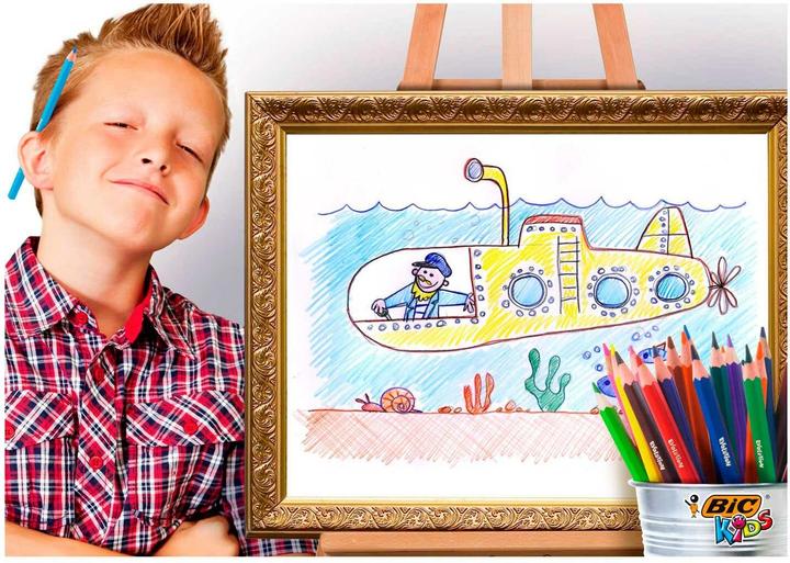 Actual product image Bic Kids Ecolution Evolution Kleurpotloden, 36st. (Multicoloured, 36 x)