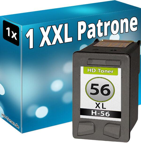Produktbild Druckfuxx TINTE PATRONEN für HP 56XL PSC 1315 1317 1350 2100 2105 2110 2115 2170