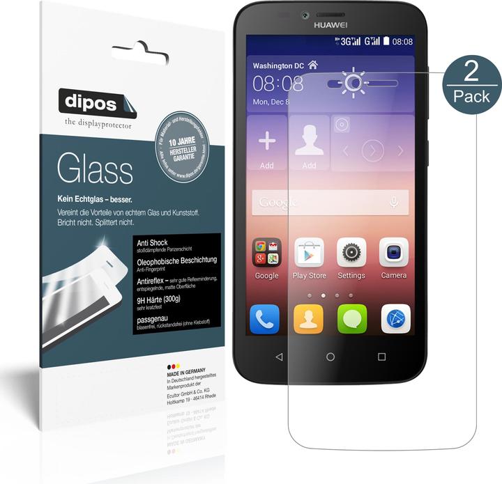 Produktbild Dipos Displayschutz Anti-Shock (1 Stück, Huawei Y625)