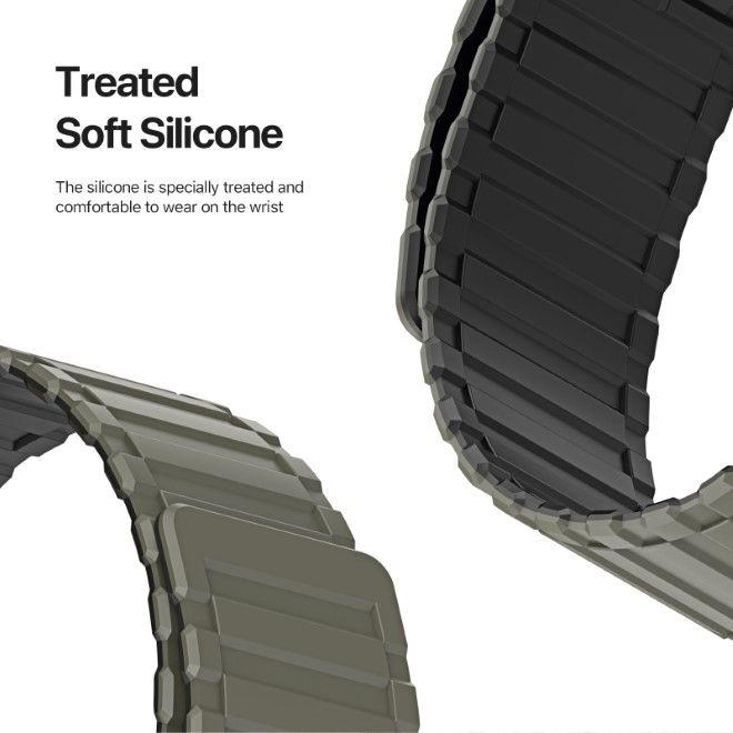 Actual product image Dux Ducis KJ bracelet (42 mm, 45 mm, 44 mm, 49 mm, Silicone)