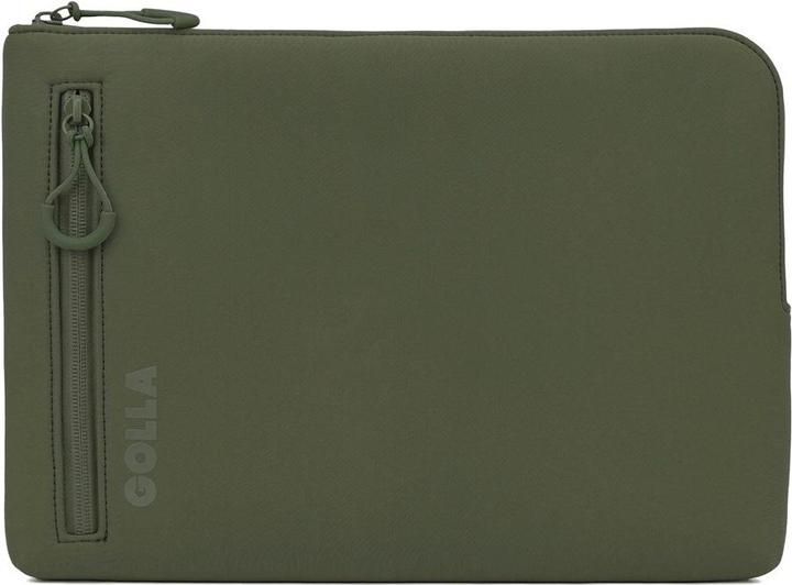 Actual product image Golla Laptop sleeve 13 inch, green (13", Apple, HP, ASUS, Dell, Lenovo)