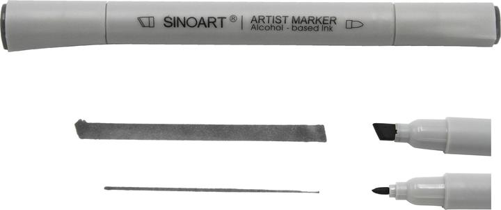 Actual product image Sinoart Marker pens (Basic colours, 6 x)