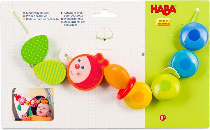 Produktbild Haba Greiflinge Kinderwagenkette - Raupe