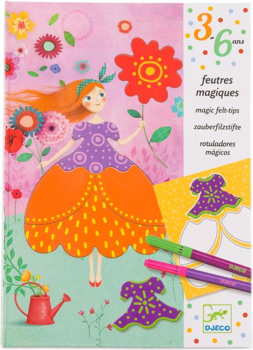 Actual product image Djeco Painting Magic Felt Pens