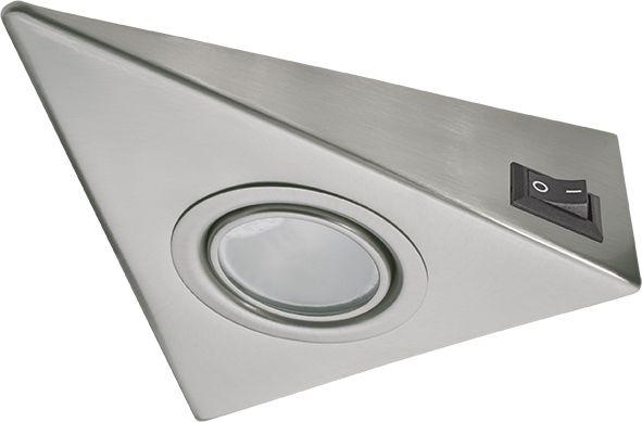 Produktbild Kanlux Unterbauleuchte Zepo G4 matt chrom mit Schalter (G4)