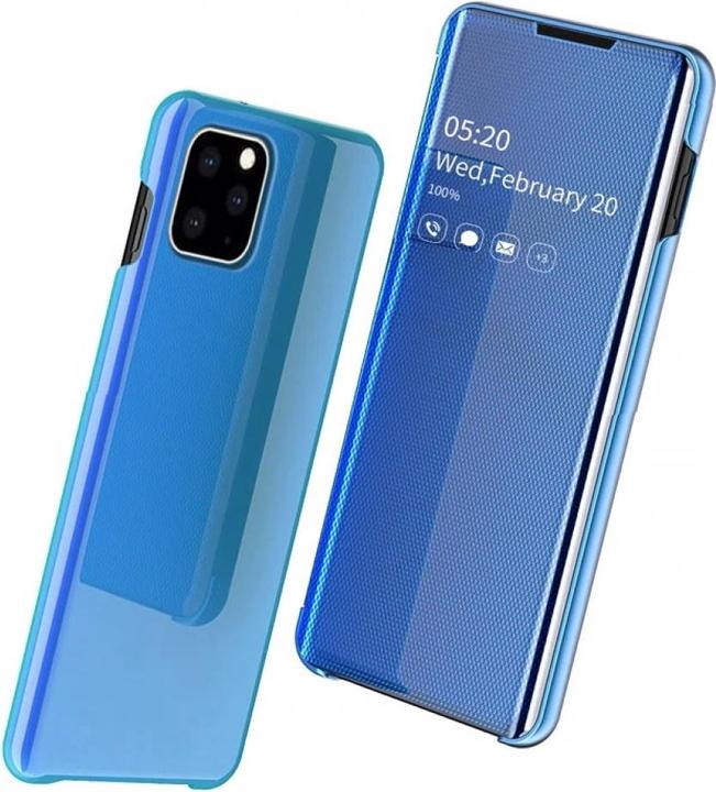 Productafbeelding Screenguard Apple iPhone 12 Pro Max Clear View Flip Case (Apple iPhone 12 Pro Max)