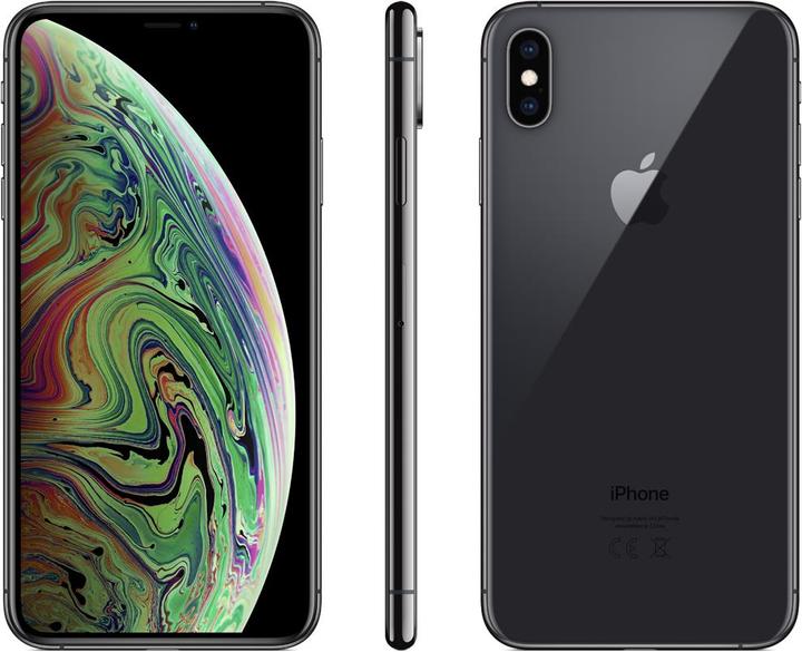 Apple iPhone XS Max (256 GB, Space grey, 6.50", SIM + eSIM, 12 Mpx, 4G)