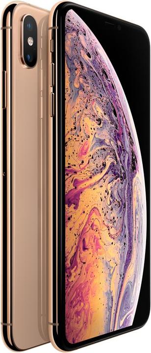 Produktbild Apple iPhone XS Max (64 GB, Gold, 6.50", SIM + eSIM, 12 Mpx, 4G)