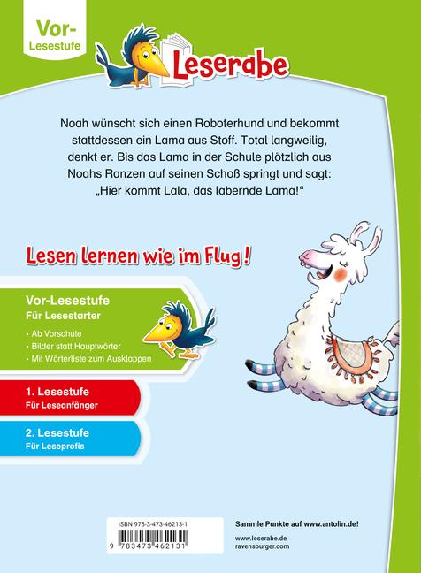 Produktbild Ravensburger Leserabe - Vor-Lesestufe: Lala, das labernde Lama (Deutsch, Alexandra Fischer-Hunold, 2023)
