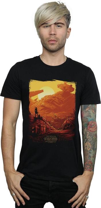 Immagine prodotto Star Wars Rey Art Poster Maglietta Uomo (M)