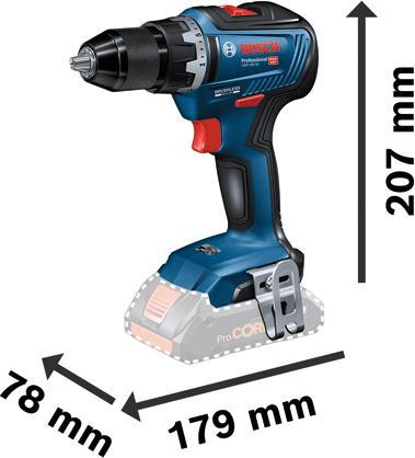 Actual product image Bosch Professional GSR 18V-55 (Rechargeable battery operated)