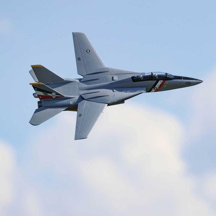 Actual product image E-Flite F-14 Twin 762mm Electric Motor Jet Model BNF Basic (Jet)