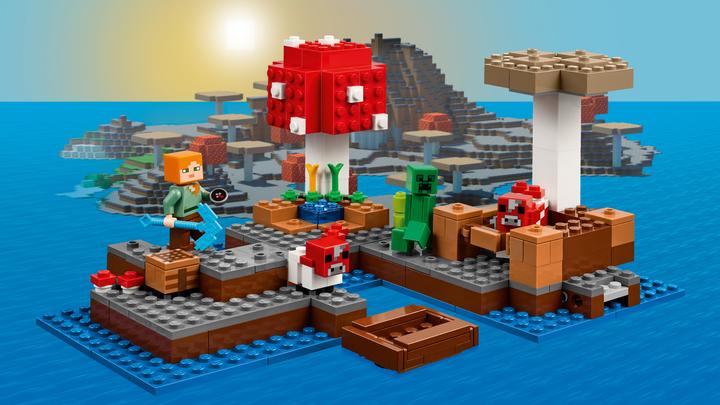Produktbild LEGO Die Pilzinsel (21129, LEGO Minecraft)
