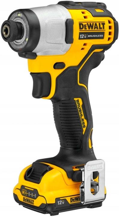 Actual product image DeWalt COMBO SET 12.0V DCK2110C2T (DCD701 + DCF801) 2x1.3Ah TSTAK II (Rechargeable battery operated)