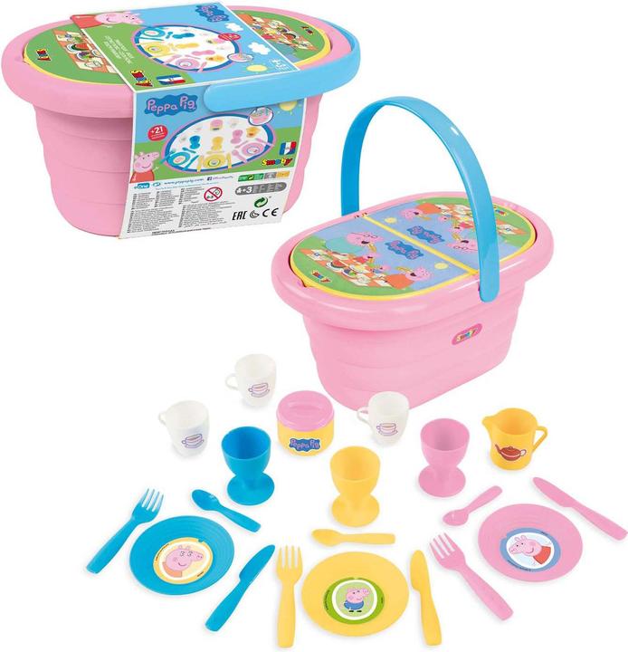 Actual product image Smoby Peppa picnic basket