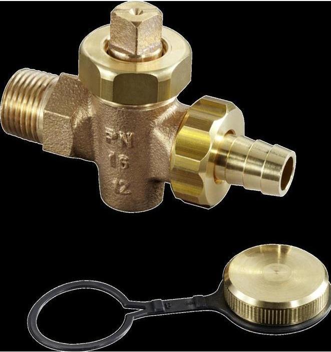 Actual product image Oventrop OV KFE valve gunmetal, PN 16, heavy DN 20, R 3/4inch