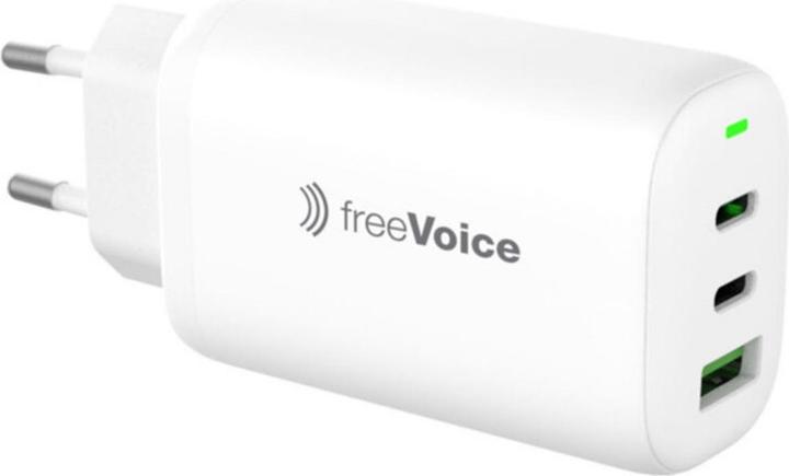 FreeVoice Caricatore rapido 65W (USB-A/2xUSB-C) (65 W)