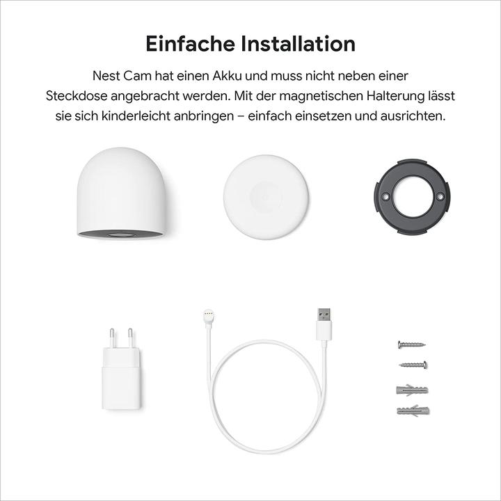 Produktbild Google Nest Cam 2PK (1920 x 1080 Pixels)