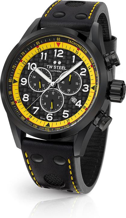 Actual product image TW-Steel TW Steel SVS301 Coronel WTCR Special Edt Chronograph Men's Watch 48mm 10ATM (Chronograph)