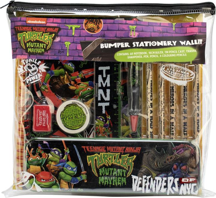 Actual product image Thumbs Up TMNT - 11-piece stationery set