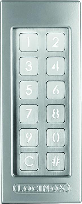 Actual product image Locinox Code keyboard Slimestone-2 (Electronic numerical code)