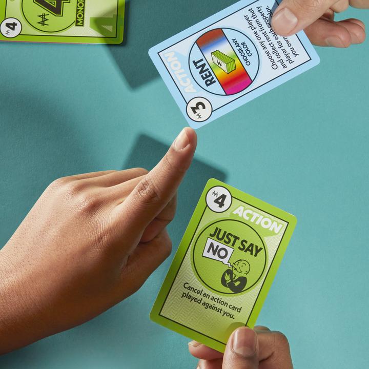 Actual product image Monopoly Deal Refresh (German)