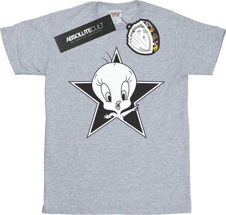 Image du produit Looney Tunes - T-shirt TWEETY PIE MONO STAR - Homme (XXL)