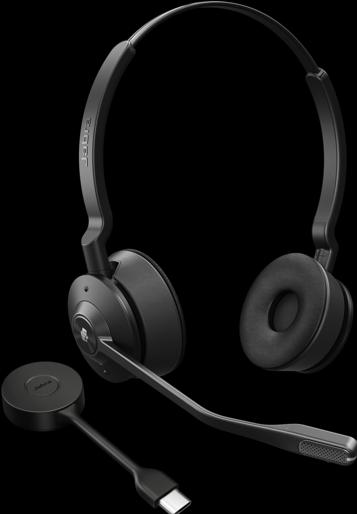 Actual product image Jabra Engage 55 SE MS Stereo UNC (DECT, USB-C (Wireless, USB-C)