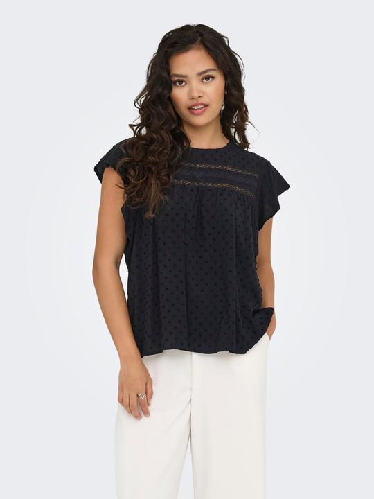 Produktbild JdY Locker geschnitten V-Ausschnitt Voluminöser Armschnitt Top Top (XL)