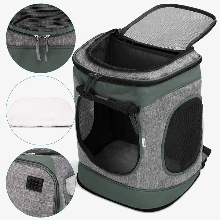 Actual product image Navaris Backpack for dog and cat (Dog, Cat, Foldable)