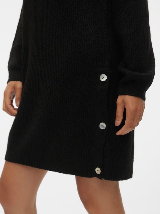 Actual product image Vero Moda VMTINI LS V-NECK SHORT DRESS BOO Knitted Dress (XS)