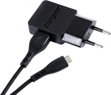 Energizer USB charger Lifetime Warranty 1A incl Micro USB cable (1 W)