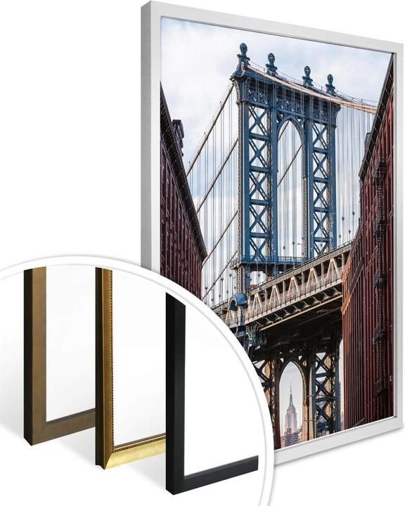 Actual product image Trenddeko Brooklyn Bridge (60 x 80 cm)
