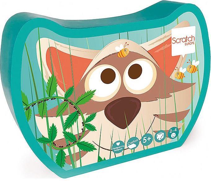 Actual product image Scratch Reaction game raccoon (English)