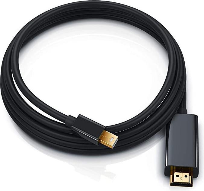 Produktbild Hermex Kabel Adapter mini DisplayPort zu HDMI (1.80 m, DisplayPort)