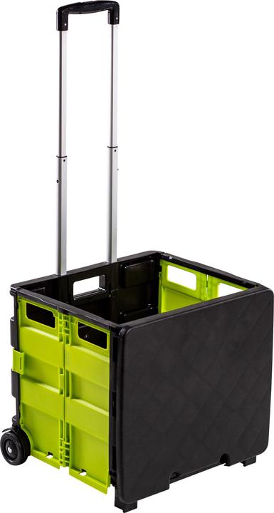 Image du produit UPP Shopping Cart + couvercle Chariot de supermarché Chariot de transport Panier de supermarché