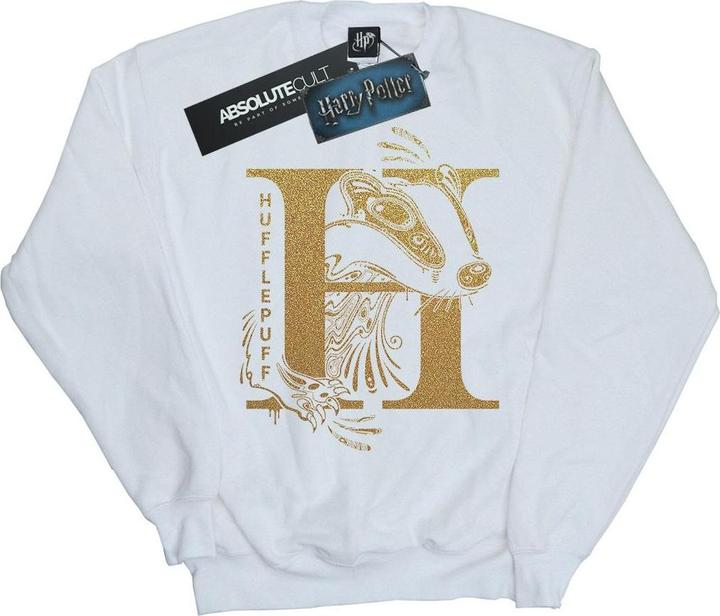 Image du produit - Sweat HUFFLEPUFF GLITTER - Garçon (140, 146)