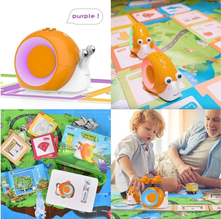 Actual product image Robobloq Robot Qobo the robot snail