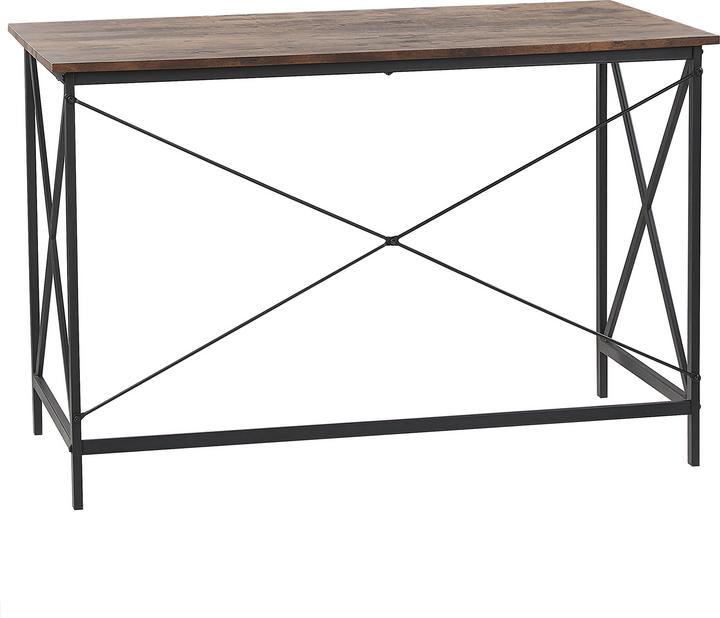 Image du produit Beliani Bureau couleur bois foncé 115 x 60 cm FUTON (115 x 60 x 76 cm)