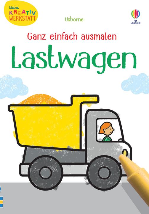 Produktbild Kleine Kreativ-Werkstatt – Mein Ganz-einfach-Ausmalen-Koffer: Dinos, Lastwagen, Superkids